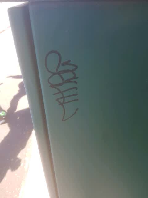 Graffiti, a report photo