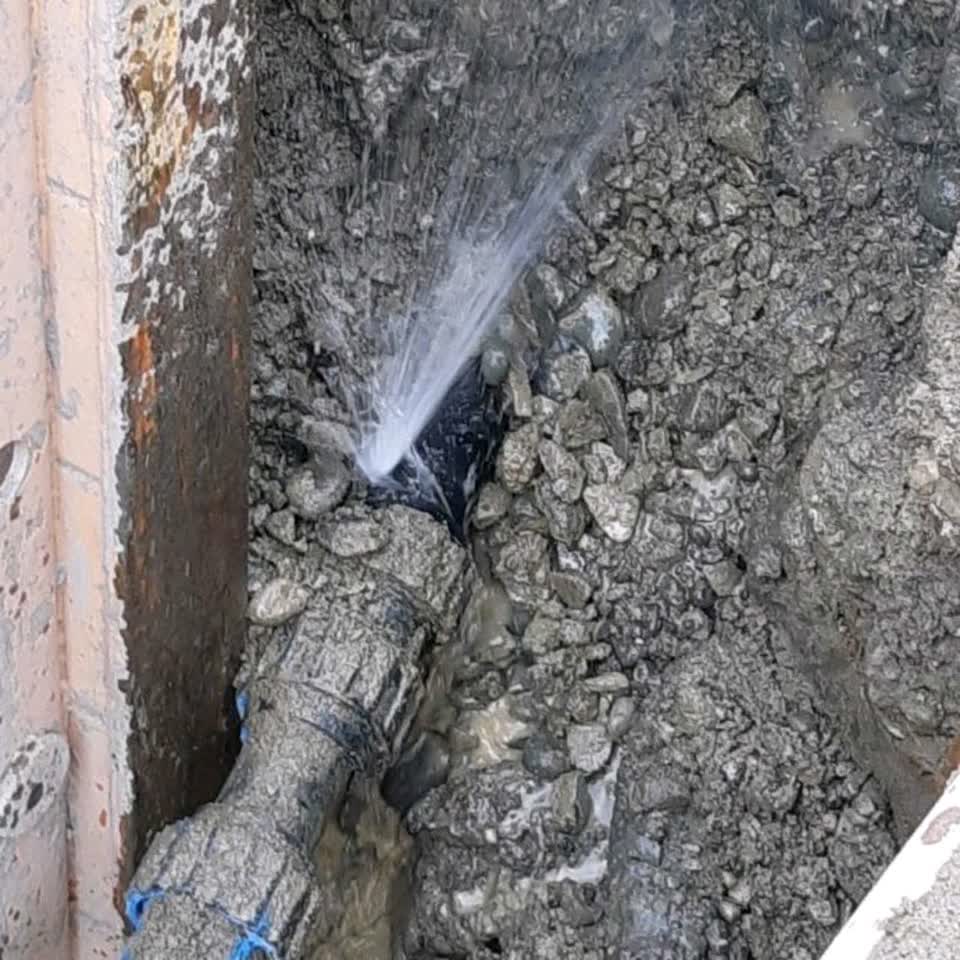 The photograph attached to this water supply report