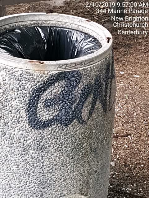 Graffiti, a report photo