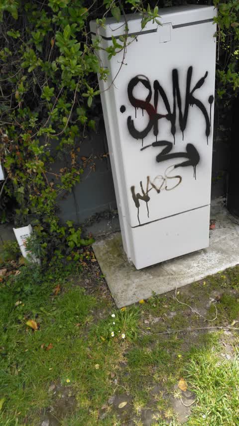 Graffiti, a report photo