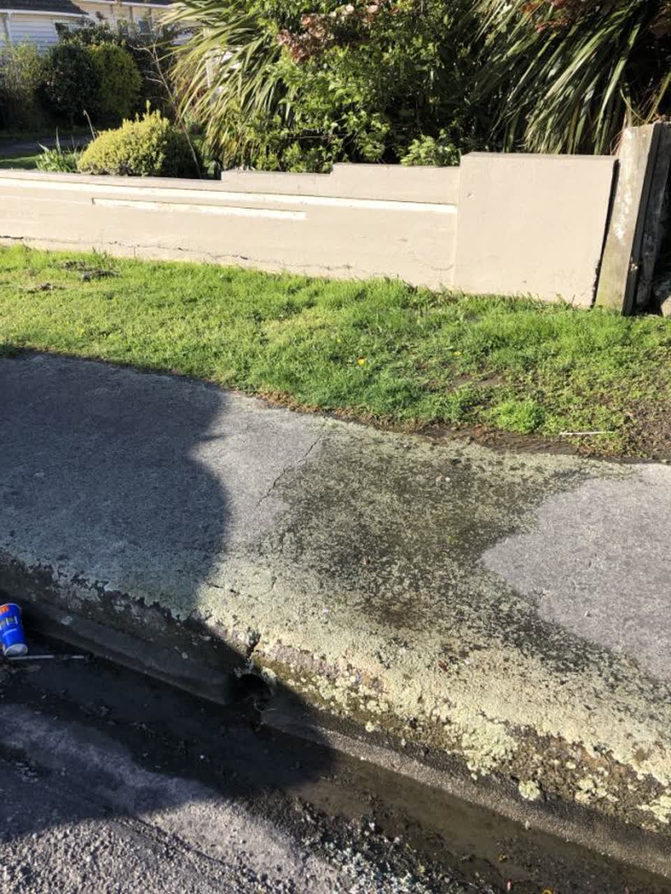 The photograph attached to this water supply report