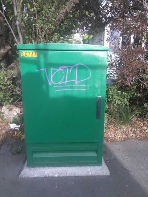 Graffiti, a report photo