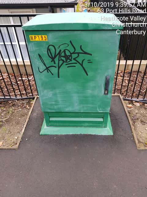 Graffiti, a report photo