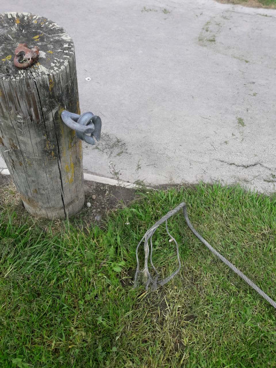 The photograph attached to this parks report