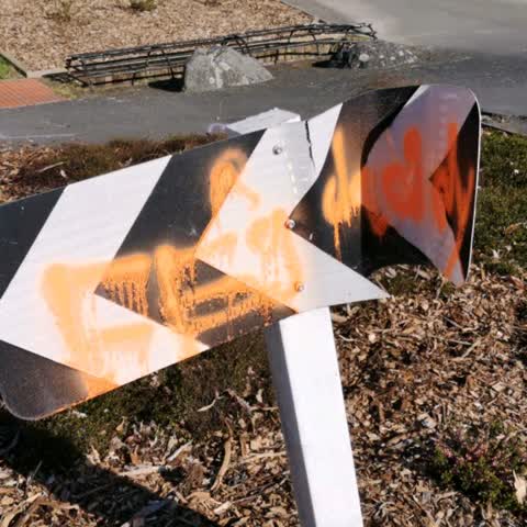 Graffiti, a report photo