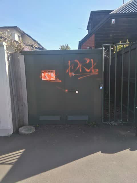 Graffiti, a report photo