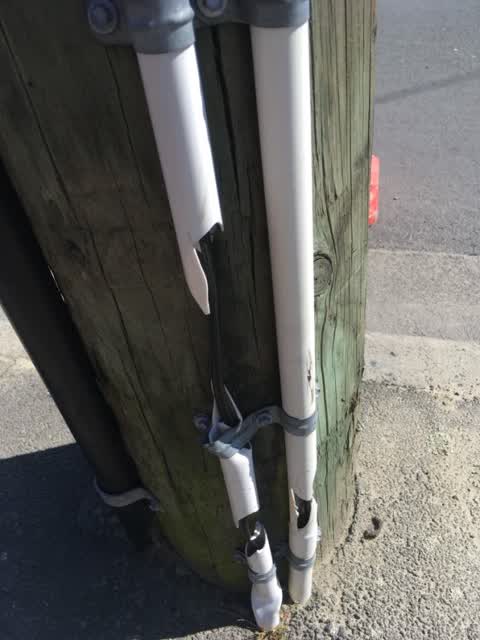 Graffiti, a report photo