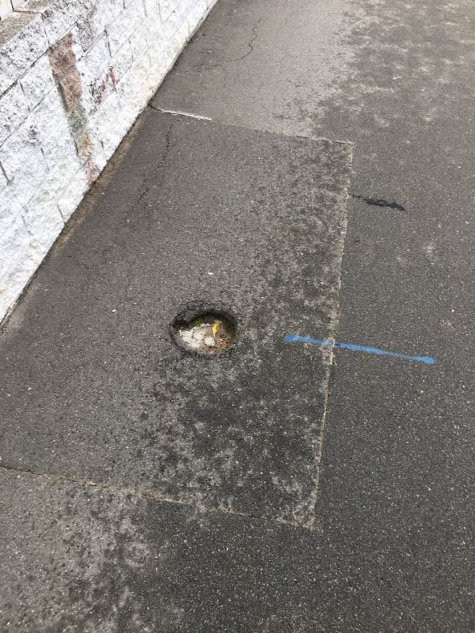 The photograph attached to this water supply report