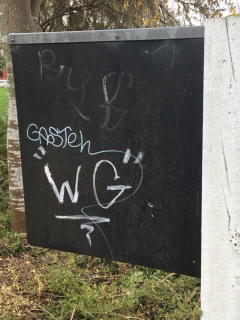 Graffiti, a report photo