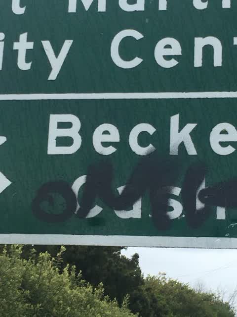Graffiti, a report photo