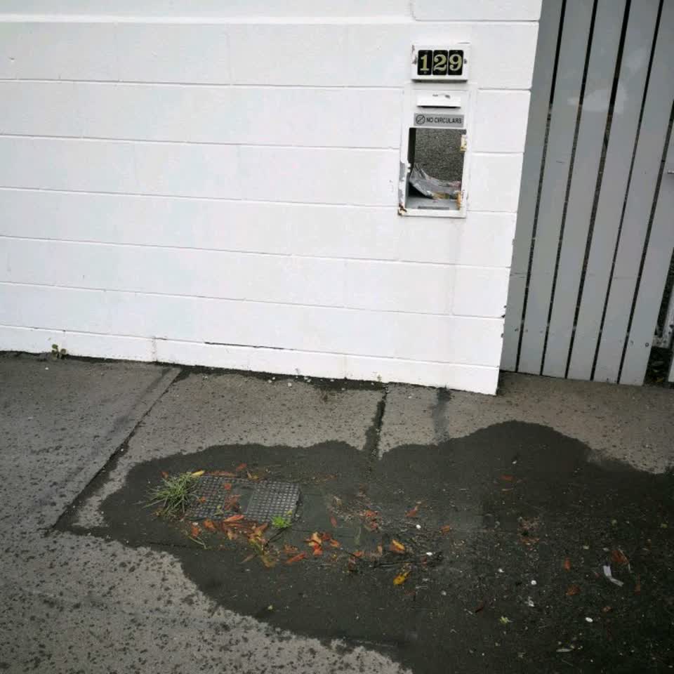 The photograph attached to this water supply report