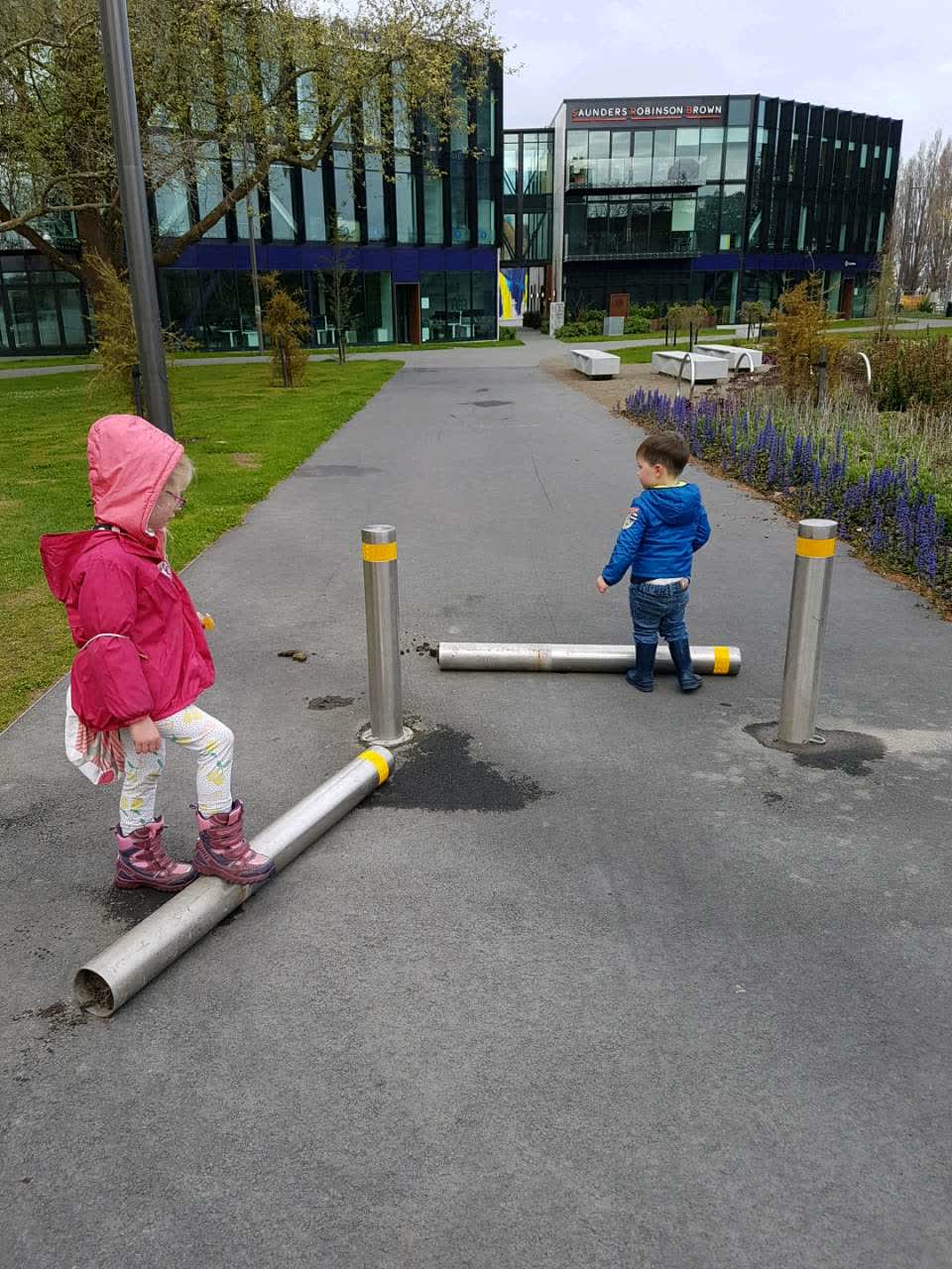 The photograph attached to this parks report