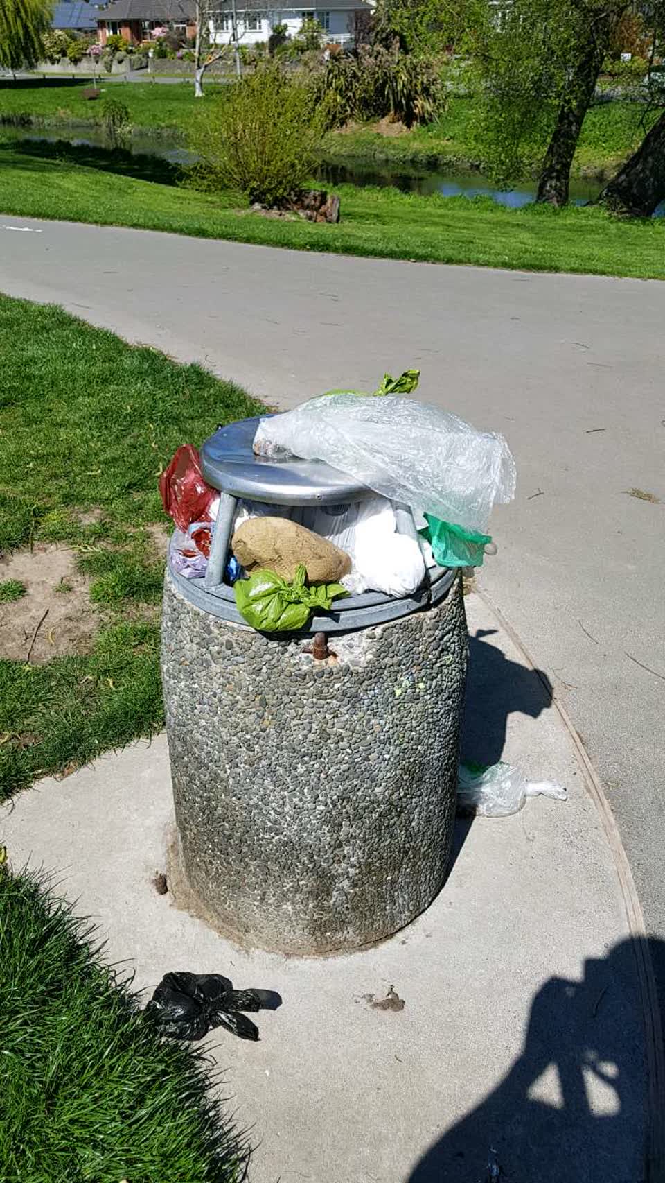 The photograph attached to this parks report