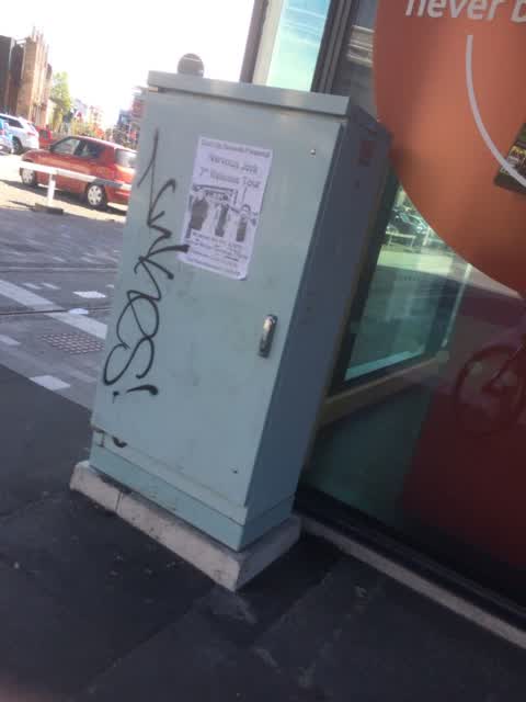 Graffiti, a report photo