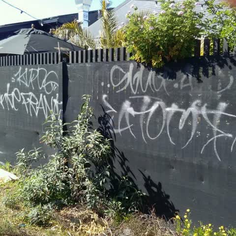 Graffiti, a report photo