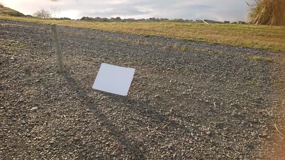The photograph attached to this wastewater/stormwater report