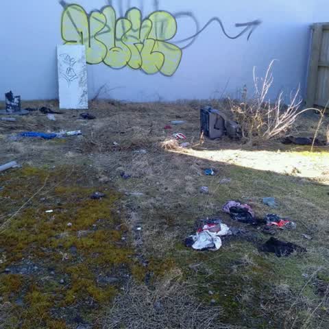 Rubbish/Recycling, a report photo