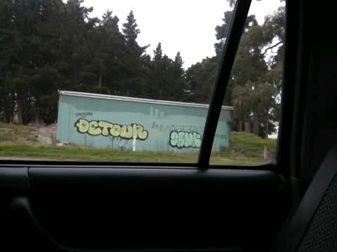 Graffiti, a report photo