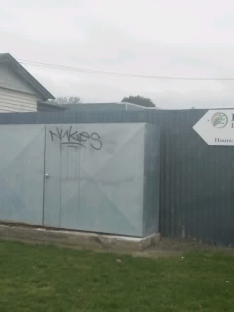 Graffiti, a report photo