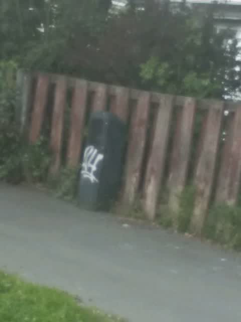 Graffiti, a report photo