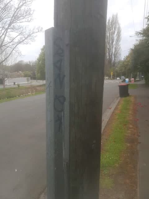 Graffiti, a report photo