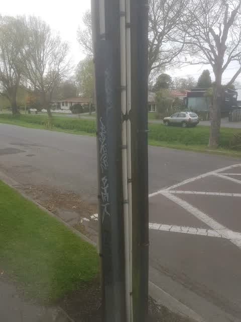 Graffiti, a report photo