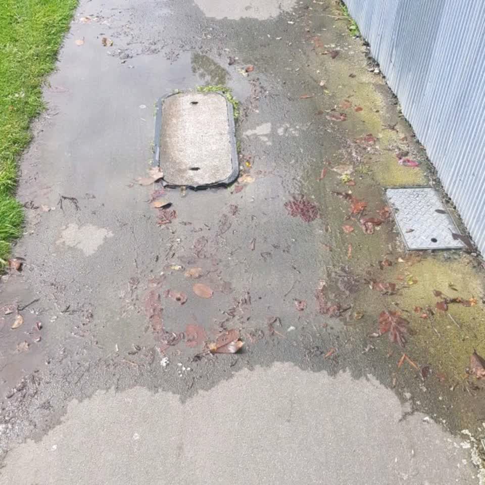 The photograph attached to this water supply report
