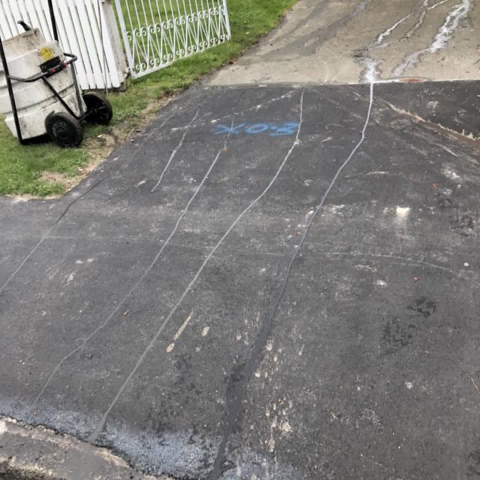 The photograph attached to this wastewater/stormwater report