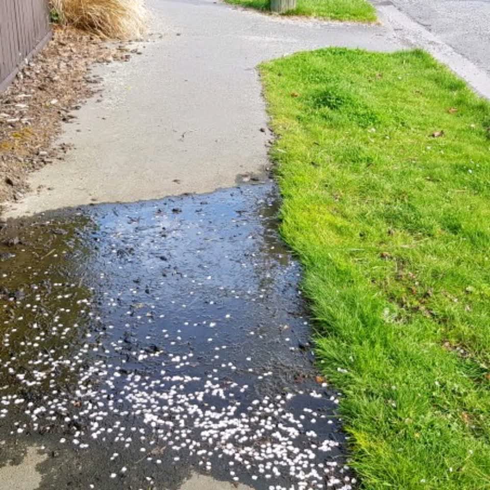 The photograph attached to this water supply report