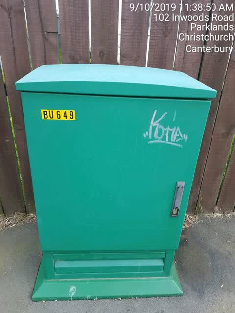 Graffiti, a report photo
