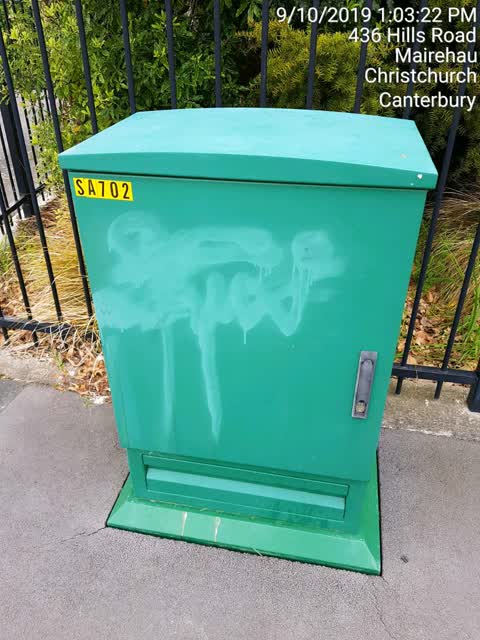 Graffiti, a report photo