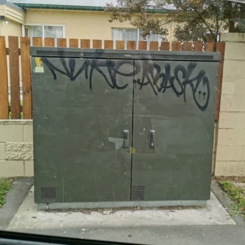 Graffiti, a report photo