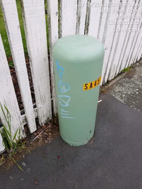 Graffiti, a report photo