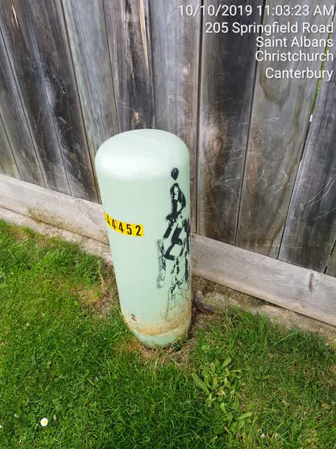 Graffiti, a report photo