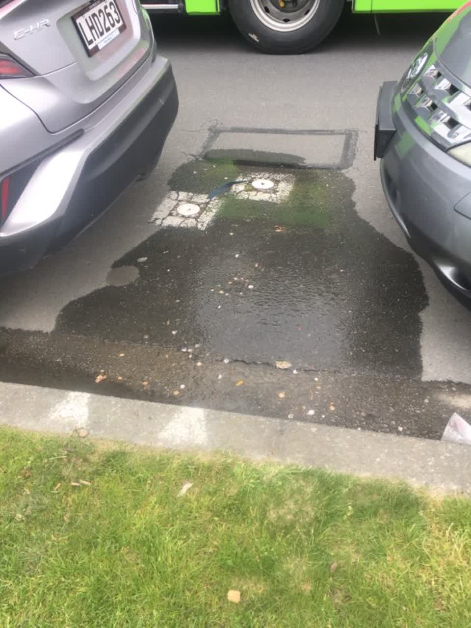 The photograph attached to this water supply report