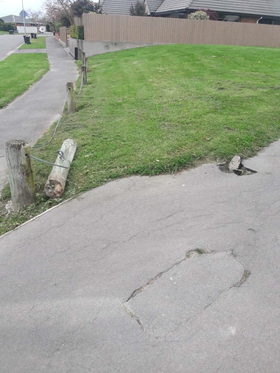 The photograph attached to this parks report