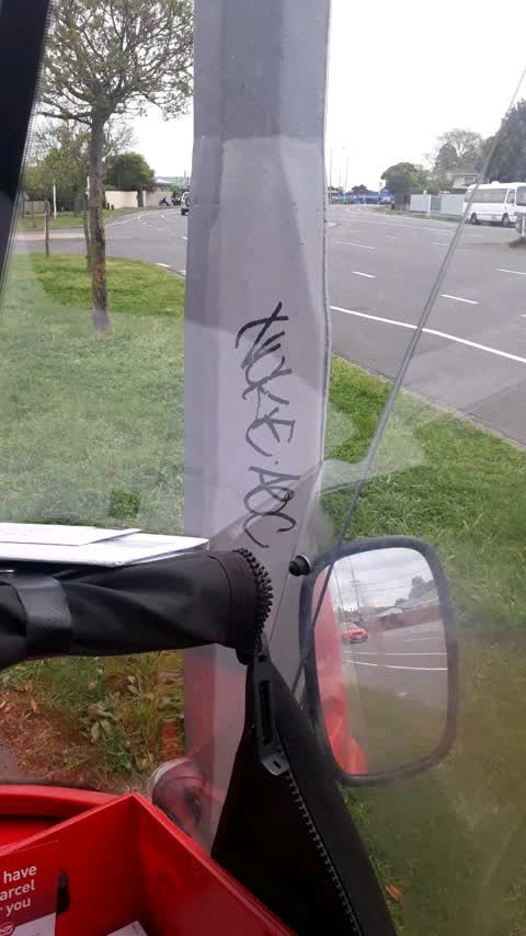 Graffiti, a report photo