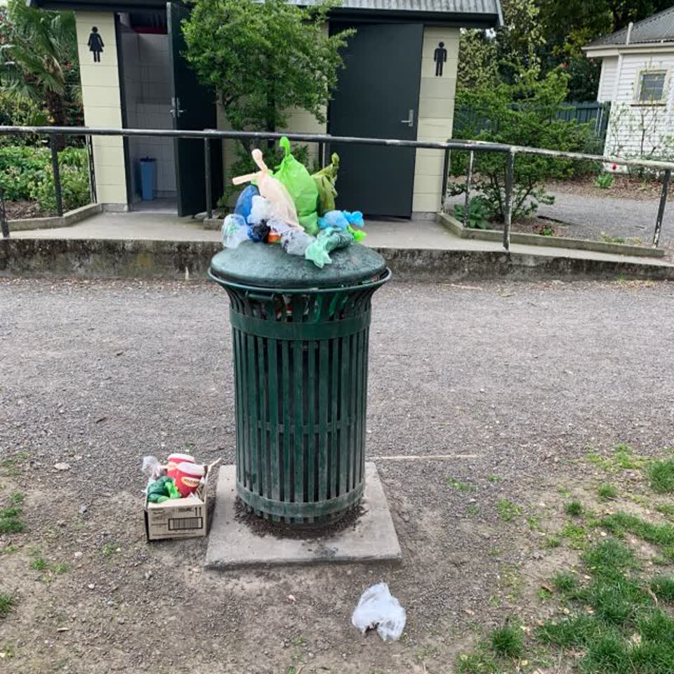 The photograph attached to this parks report