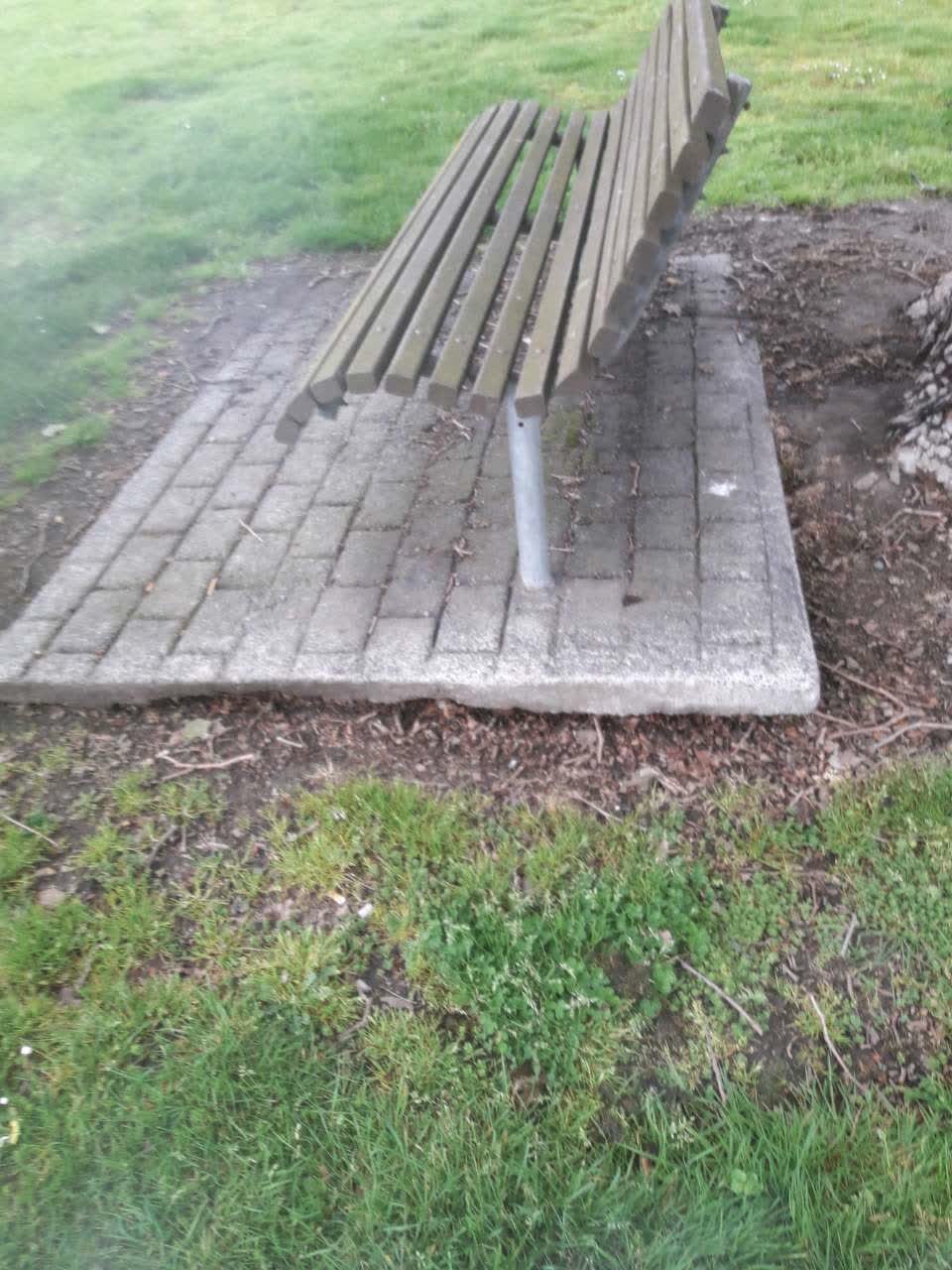 The photograph attached to this parks report
