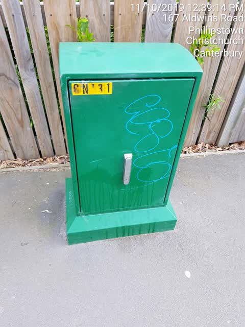 Graffiti, a report photo