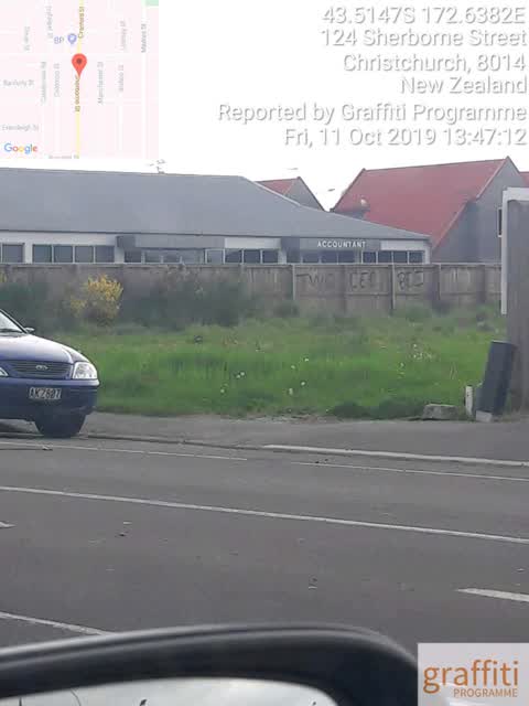 Graffiti, a report photo