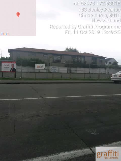 Graffiti, a report photo