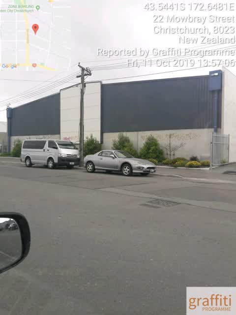 Graffiti, a report photo