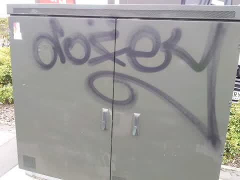 Graffiti, a report photo