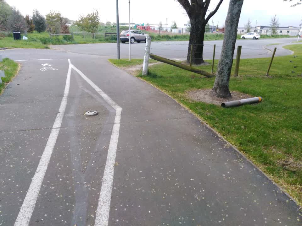 The photograph attached to this parks report