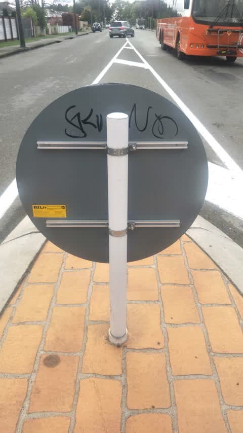 Graffiti, a report photo