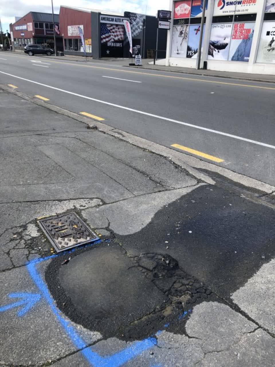 The photograph attached to this water supply report