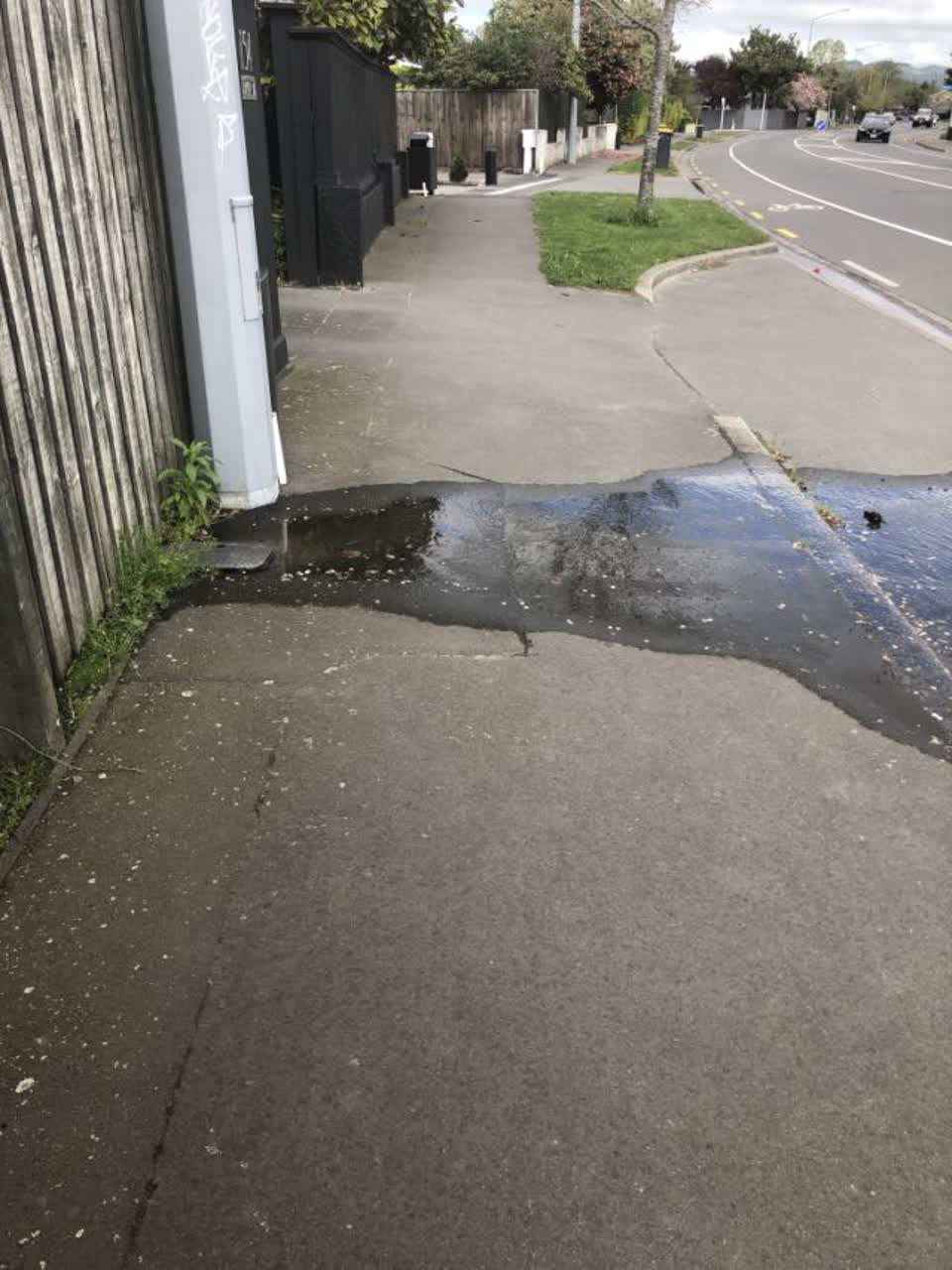 The photograph attached to this water supply report