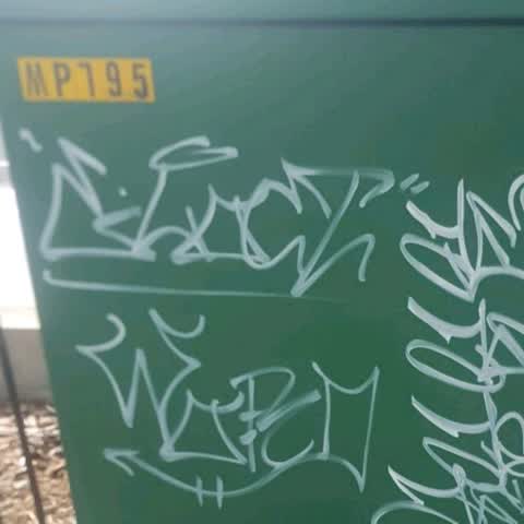Graffiti, a report photo
