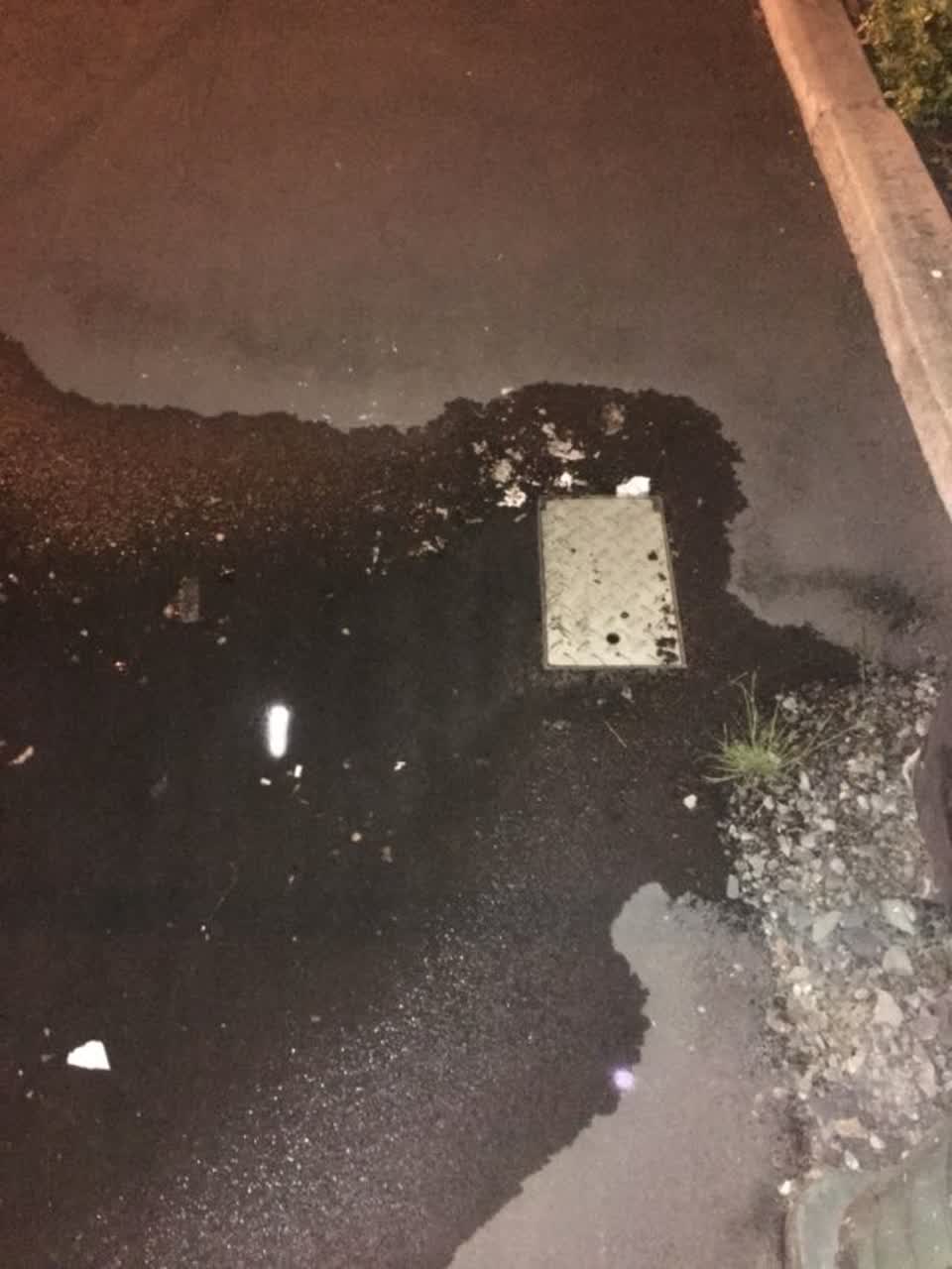 The photograph attached to this water supply report